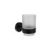 KN 210.20BLM Stiklinės laikiklis, juodas matinis