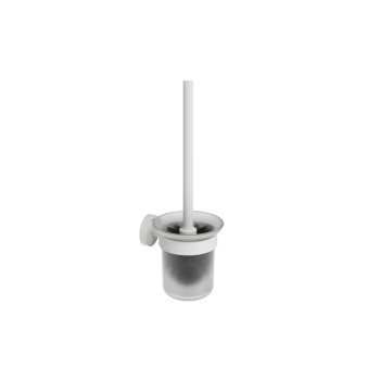 KN 410.10WHM Tualeto šepetys, matinės baltos spalvos KN 410.10WHM Tualeto šepetys, matinės baltos spalvos