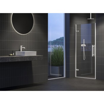 COSD1-80 baltas matinis+stiklas Transparent COSD1-80 baltas matinis+stiklas Transparent