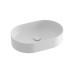 Keraminis praustuvas Ceramic Slim O 55, baltas matinis