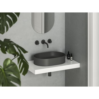 Keraminis praustuvas Ceramic Slim O 55, antracitas