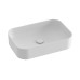 Keraminis praustuvas Ceramic Slim R 55, baltas matinis