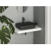 Keraminis praustuvas Ceramic Slim Shelf R 55, matinės juodos