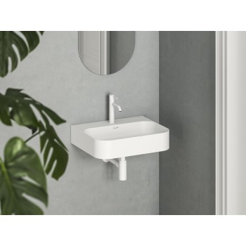 Keraminis praustuvas Ceramic Slim Wall R 55 N, baltas
