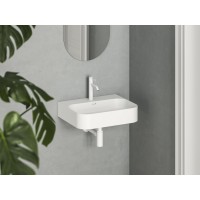 Keraminis praustuvas Ceramic Slim Wall R 55 N, baltas matinis