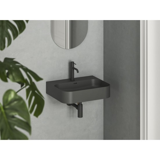 Keraminis praustuvas Ceramic Slim Wall R 55 N, antracitas