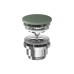 Stacionari praustuvo sifono galvutė Flat, Grey Green