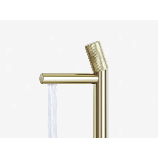 RV 014.60CH Praustuvo maišytuvas 285 mm be dugno vožtuvo, spalva champagne