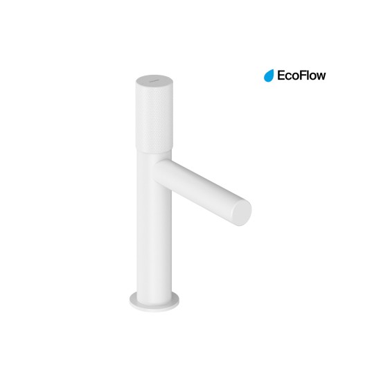 RV 012.10WHM Praustuvo maišytuvas 220 mm be dugno vožtuvo, spalva matinė balta
