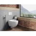 WC Uni Chrome RimOff set, pakabinamas, baltas