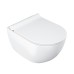WC Uni Chrome RimOff set, pakabinamas, baltas