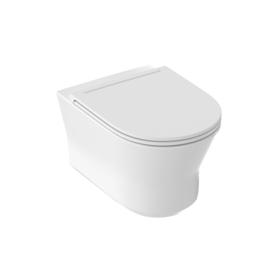 WC unitazo dangtis Ypsilon S, baltas