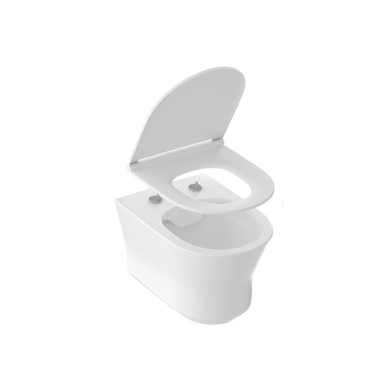 WC unitazo dangtis Ypsilon S, baltas