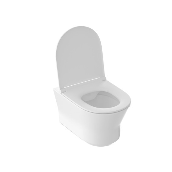 WC unitazo dangtis Ypsilon S, baltas