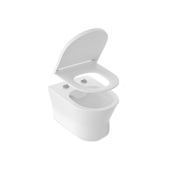 WC unitazo dangtis Ypsilon W, baltas