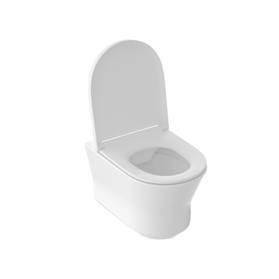 WC unitazo dangtis Ypsilon W, baltas