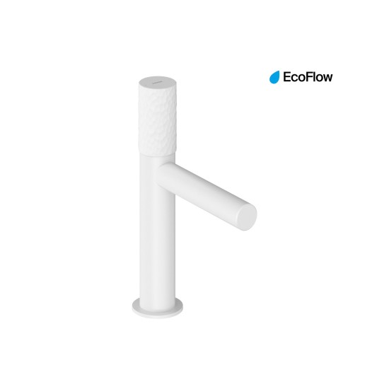 RV 012A.10WHM Praustuvo maišytuvas 220 mm be dugno vožtuvo, spalva matinė balta