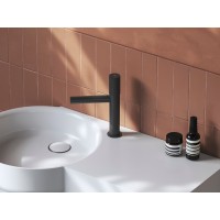 RV 012A.20BLM Praustuvo maišytuvas 220 mm be dugno vožtuvo, spalva matinė juoda