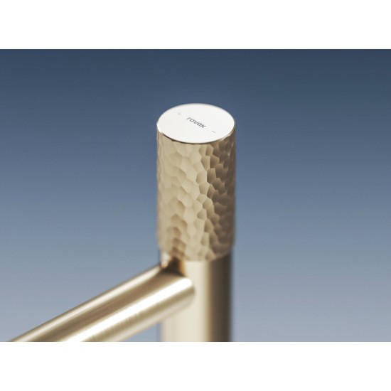 RV 012A.60CH Praustuvo maišytuvas 220 mm be dugno vožtuvo, spalva champagne