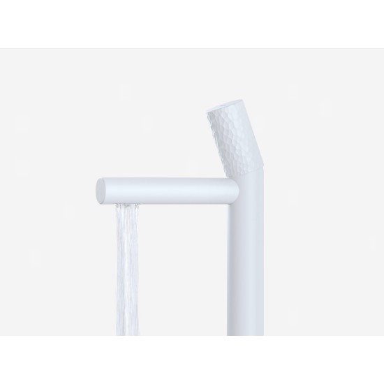 RV 014A.10WHM Praustuvo maišytuvas 285 mm be dugno vožtuvo, spalva matinė balta