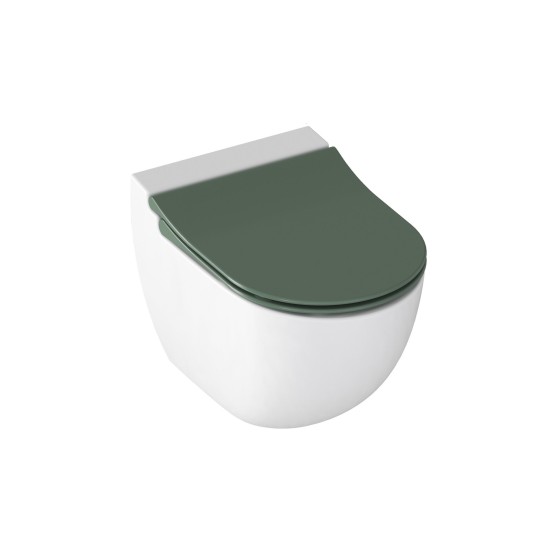 WC iMagin sėdynė, spalva Grey Green