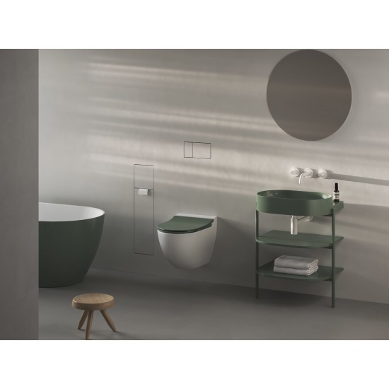 WC iMagin sėdynė, spalva Grey Green
