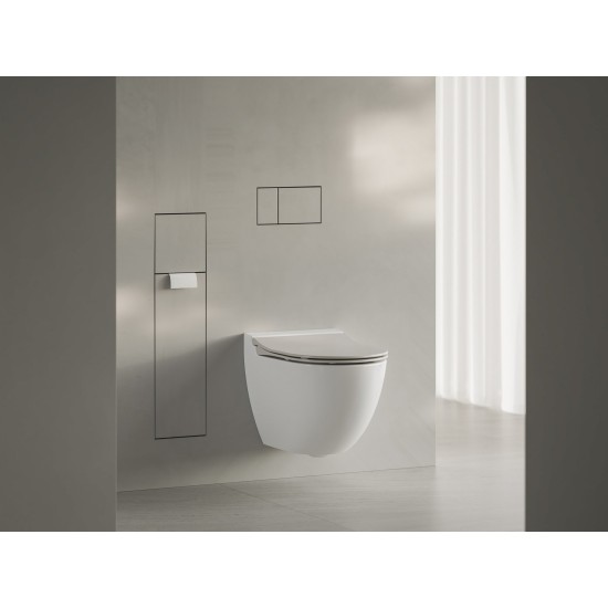 WC iMagin dangtis, spalva Smoke Grey