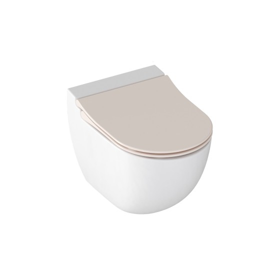 WC iMagin sėdynė, Alabaster Pink