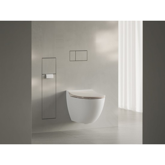 WC iMagin dangtis, spalva Alabaster Pink