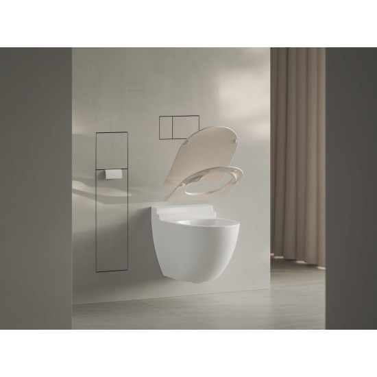WC iMagin dangtis, spalva Alabaster Pink