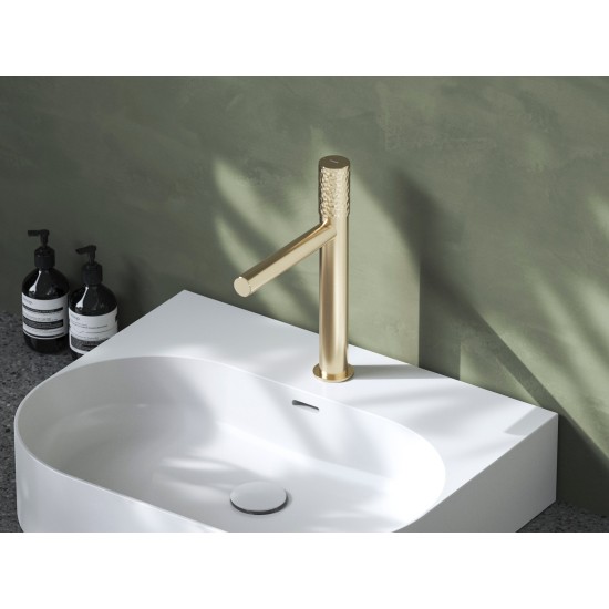 RV 014A.60CH Praustuvo maišytuvas 285 mm be dugno vožtuvo, spalva champagne