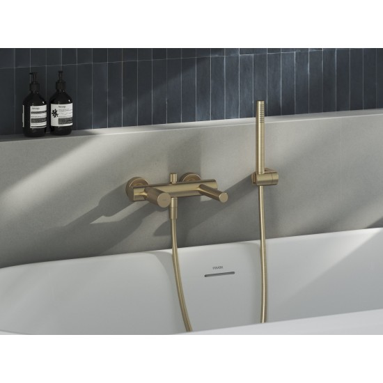 913.60CH Dušo žarna 150 cm, spalva champagne