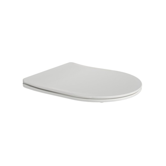 WC Chrome AquaSpin set, pakabinamas, baltas