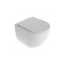 WC Chrome AquaSpin set, pakabinamas, baltas