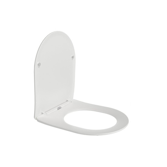 WC Chrome AquaSpin set, pakabinamas, baltas