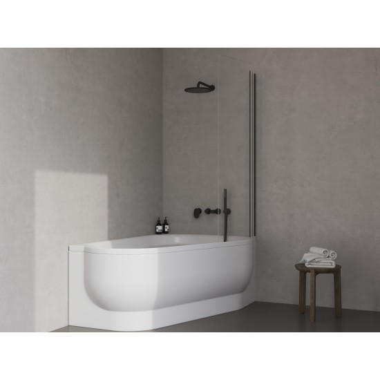 AVSK1 ARC 150 D juoda+stiklas Transparent