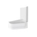 AVSK1 ARC 150 D juoda+stiklas Transparent