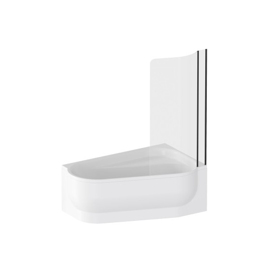AVSK1 ARC 170 D juoda+stiklas Transparent
