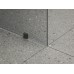 Walk-In Wall Set 110, metalizuotas grafitas +stiklas Transparent