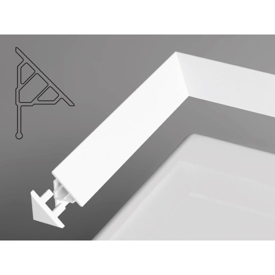 Apdailos juostelė 10/2000, balta