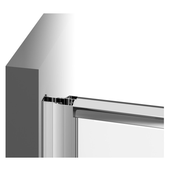 PDOP1-80 satinas+stiklas Transparent