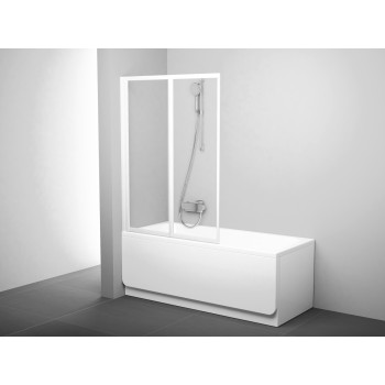 VS2 105 balta+stiklas Transparent