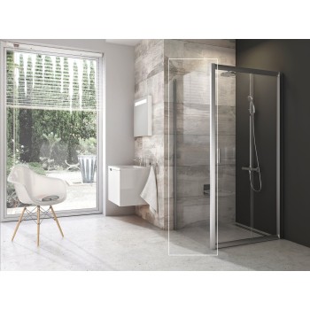 BLPS-80 satinas+stiklas Transparent