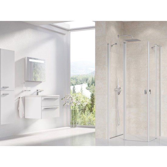 CRV2-110 satinas+stiklas Transparent