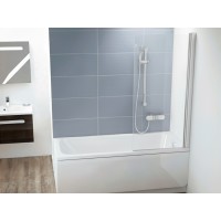 CVS1 80 D, satinas+stiklas Transparent
