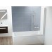 CVS1 80 D, satinas+stiklas Transparent