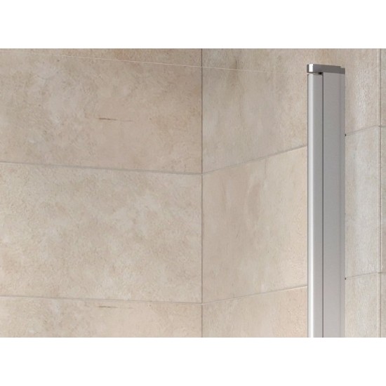 CVS1 80 D, satinas+stiklas Transparent