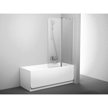 CVS2 100 D satinas+stiklas Transparent
