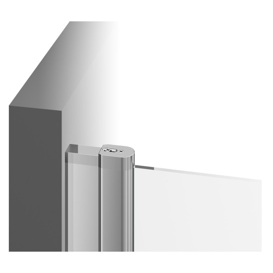 CSD1-90 satinas+stiklas Transparent
