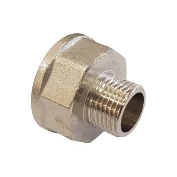 Samazinājums hroma 2822 vītnei v./is. F1xM1 / 2 Samazinājums hroma 2822 vītnei v./is. F1xM1 / 2